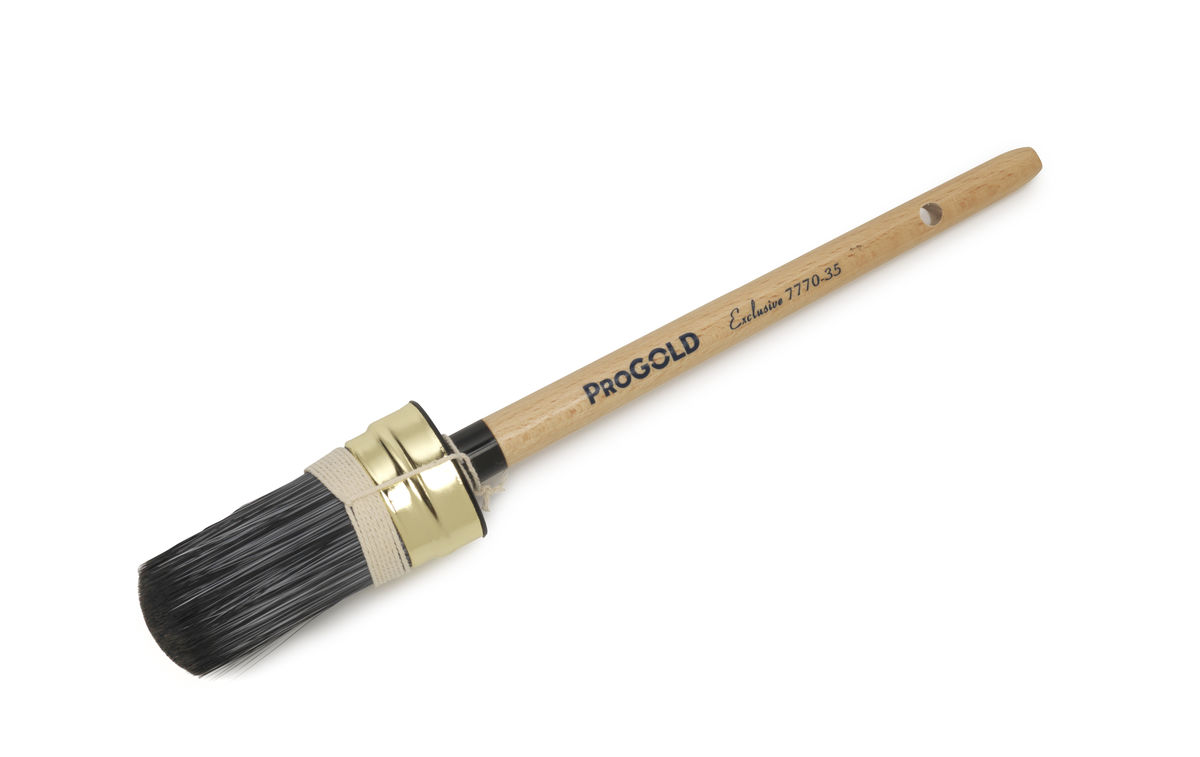 ProGold Ovale Kwast Exclusive White 7770